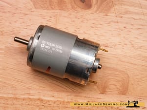 Electric Motor Assembly for Husqvarna Viking Sewing Machine
