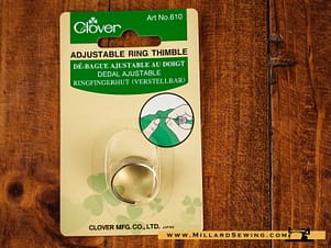 Thimble, Adjustable Ring by Clover