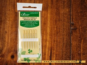 Gold Eye Chenille Needles by Clover