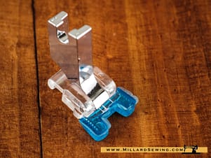 Button Sewing Foot for Slant Needle Sewing Machines