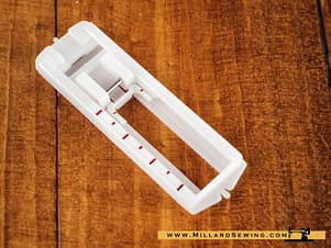 Buttonhole Foot, Sliding Type for Multiple Makes & Models