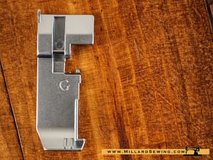 Gathering Foot for Elna and Janome/New Home Sergers