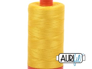 50wt Cotton Thread in 2120 Canary by Aurifil
