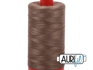 50wt Cotton Thread in 2370 Sandstone by Aurifil