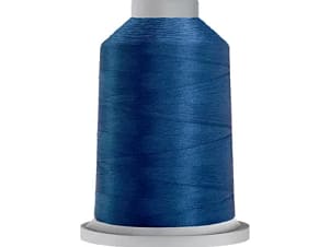 40wt Polyester Thread in 30660 Blue Jay by Glide