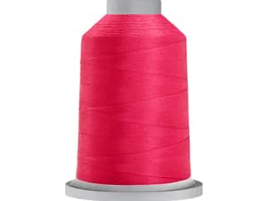 40wt Polyester Thread in 70812 Hot Pink by Glide