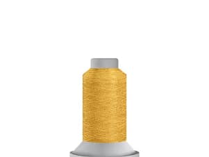 Glisten, Metallic Wrapped Rayon NO. 40 Thread in 60089 Bright Gold by FilTec