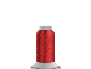 Glisten, Metallic Wrapped Rayon NO. 40 Thread in 60951 Cherry by FilTec