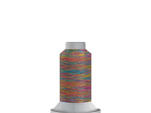 Glisten, Metallic Wrapped Rayon NO. 40 Thread in 60952 Rainbows by FilTec