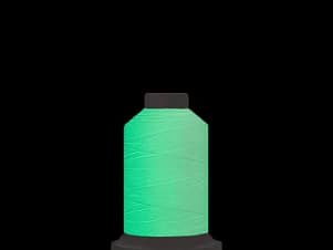 Luminary, 40wt Glow In The Dark Thread 700yds in 60194 White by FilTec