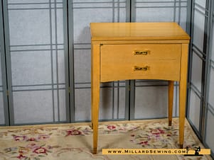 Sewing Machine Cabinet for Sears Kenmore Square Flat Bed, by Sears Kenmore Model 566.1055