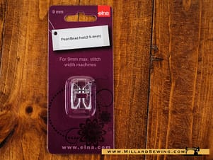 Beading Foot (Wide) For Snap-O-Matic Mount Sewing Machines by Elna