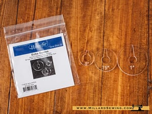 Ruler Foot Echo Guide Set by Westalee Design