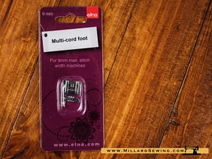 Cording Foot, 3 Way for Snap-O-Matic Mount Sewing Machine by Elna