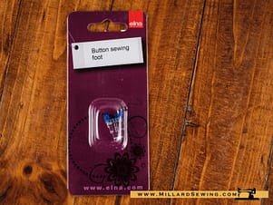 Button Sewing Foot for Snap-O-Matic Mount Sewing Machines by Elna