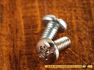 Screw, Knife Retainer for Brother Serger Sewing Machines