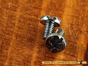 Screw, Feed Dog for BabyLock, Bernina, Brother, & Other Sewing Machines