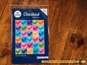 Checked Quilt Pattern by Sew Mariana