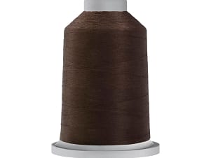 40wt Polyester Thread in 27596 Brownie by Glide