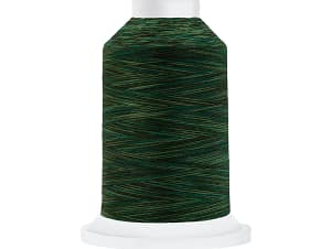 40wt Variegated Cotton Thread in Evergreen by Harmony
