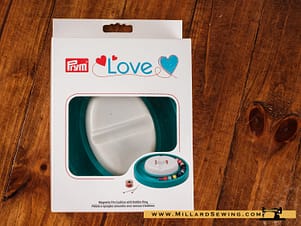 Pincushion, Magnetic with (Teal) Bobbin Ring