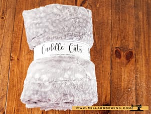 Minky, 2 Yard Luxe Cuddle Cuts in Fawn Silver by Shannon Fabrics