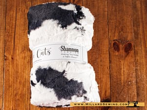 Minky, 2 Yard Luxe Cuddle Cuts in Calf Bessie by Shannon Fabrics