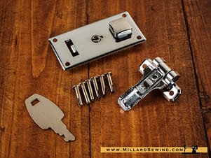 Lock for 221 Sewing Machine Case by Alphasew