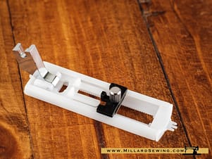 Buttonhole Foot, Front Foot Gauge for Slant Shank Sewing Machines