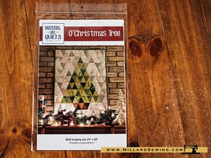 O'Christmas Tree Pattern by Material Girl Quilts