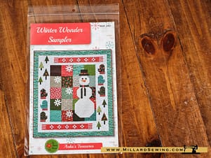 Winter Wonderland Sampler Quilt Pattern by Anka Treasures