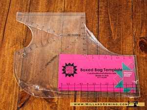 Template, Boxed Bag by Carolina Moore