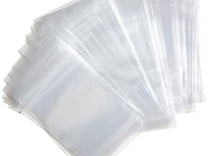 Plastic Bags, 2.75"x3.9", Pack of 100