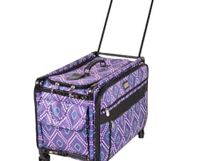 Sewing Machine Bag, 1XL Size Modern Monster Machine on Wheels Bag by Tutto