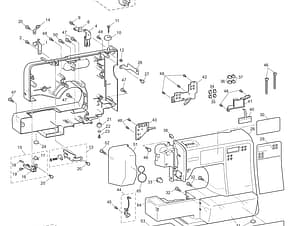 Base Cover for Brother Sewing Machines
