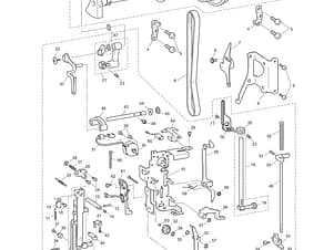 Needle Bar Assembly (Complete) for Brother Sewing Machines