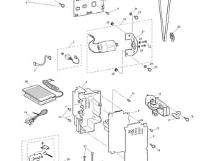 Screw, M4x14 for Brother Sewing Machines