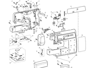 Button, Reverse for Brother Sewing Machines