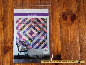 Faceted Quilt Pattern by Robin Pickens Inc.