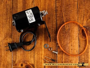 Electric Motor, Universal Fit .9 Amp with "L Bracket"