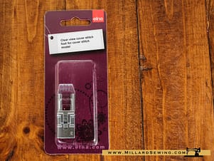 Clear View Coverstitch Foot for Elna Coverstitch Machines