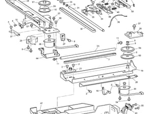 Embroidery Unit for BabyLock Ellageo ESG3 Sewing Machine