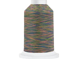 40wt Variegated Cotton Thread in Rainbow by Harmony