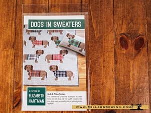Dogs in Sweaters Quilt Pattern by Elizabeth Hartman