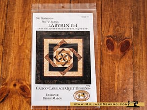 Labyrinth Quilt Pattern by Calico Carriage Quilt Designs
