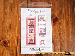 The Wonky Houses Valentine's Day Embroidery Designs for Embroidery Machines