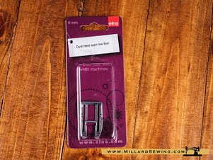 Open Toe Foot for Elna & Janome/New Home Sewing Machines with IAF/AcuFeed Systems