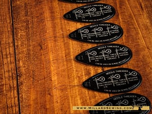 Needle Threader, Wire Bow Type for Machine or Hand Sewing Needles