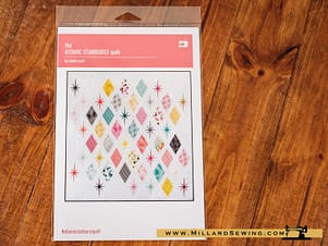 The Atomic Starburst Quilt Pattern by Violet Craft