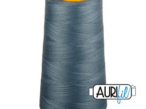 40wt 3ply Cotton Thread in 1246 Dark Grey in a 3280yd Cone by Aurifil